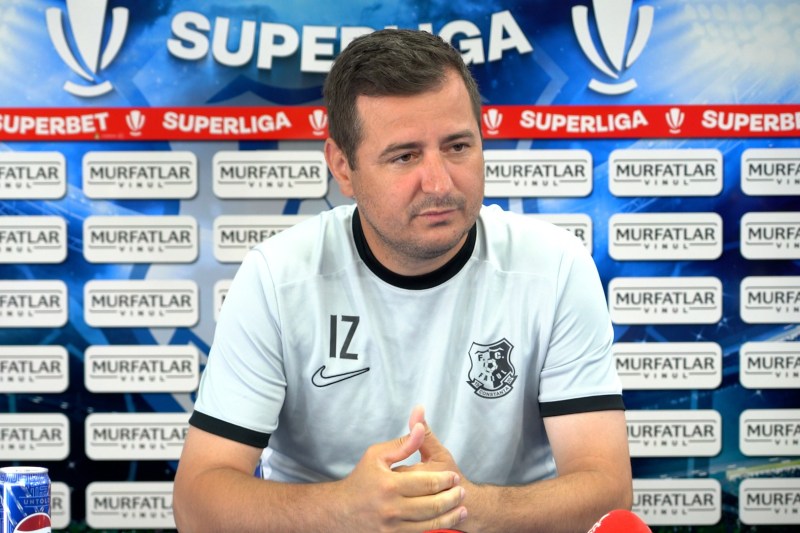 SuperLiga: Ianis Zicu, ales antrenorul etapei după victoria contra FCSB și echipa ideală a rundei