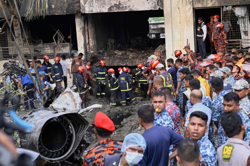VIDEO: Accident aviatic grav în Dhaka – Un avion militar s-a prăbușit, provocând 19 decese și 100 de răniți