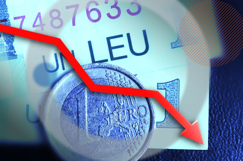 Analiștii financiari prevăd o continuare a depreciării leului față de euro și o creștere a inflației în următoarele 12 luni.