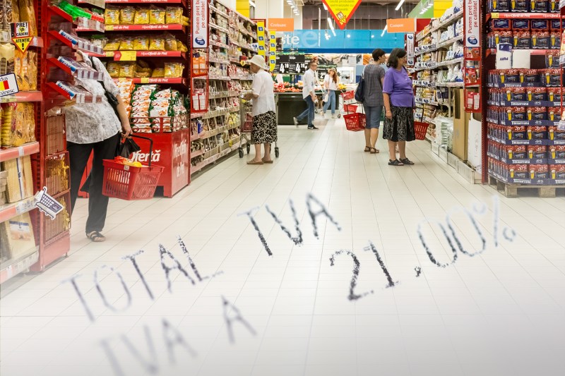 Consiliul Concurenței monitorizează îndeaproape fluctuațiile de preț după creșterea TVA. „Verificăm comercianții care ar putea profita de situație”