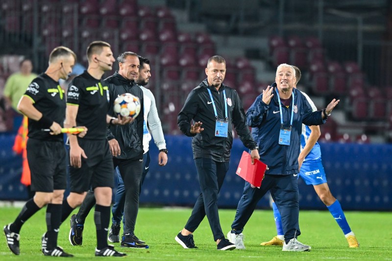 Dan Petrescu urmează să primească sancțiunea după eliminarea din SuperLiga