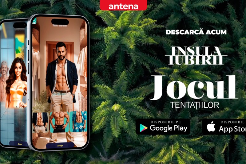 Insula Iubirii se mută în format mobil: Antena 1 lansează un joc inspirat de emisiune.