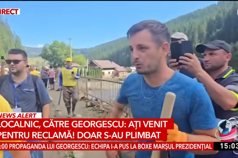Localnicul din Broșteni critic mesajele politicienilor: "E nevoie să lucreze din Capitală, nu să vină aici doar pentru spectacol"