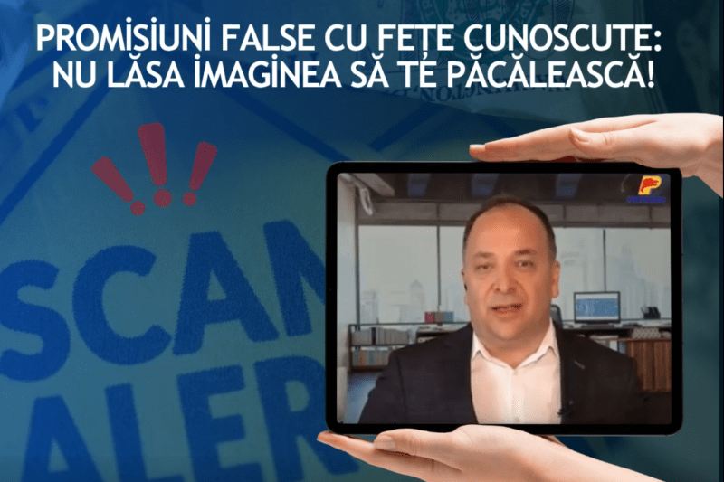 Nou val de escrocherii online cu imaginea economistului Adrian Negrescu. Sfaturile DNSC pentru a evita fraudele