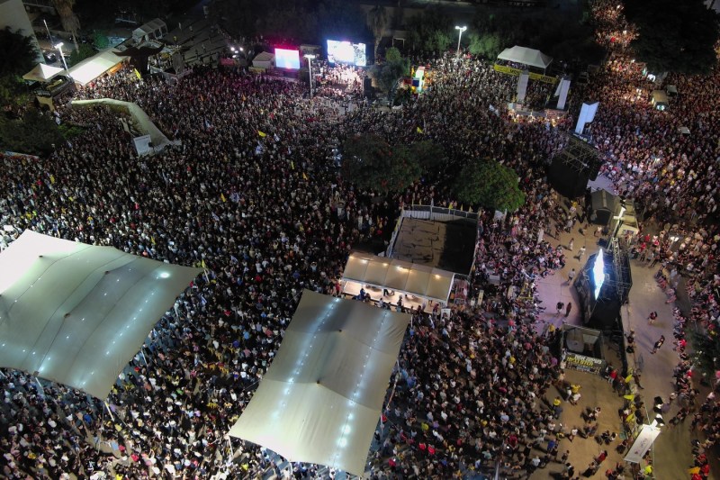 Proteste la Tel Aviv împotriva planurilor lui Netanyahu legate de Fâșia Gaza