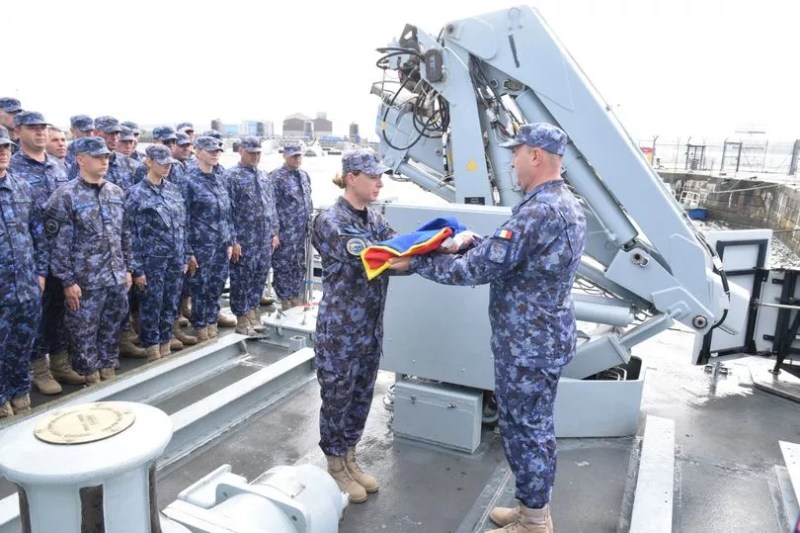 România primește a doua navă militară dintr-o investiție de 150 milioane de euro: Rolul lor strategic