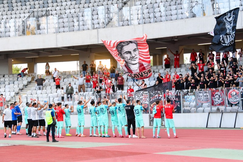 Superliga: Egal între UTA Arad și Unirea Slobozia; gazdele au ratat victoria într-un meci disputat pe teren propriu