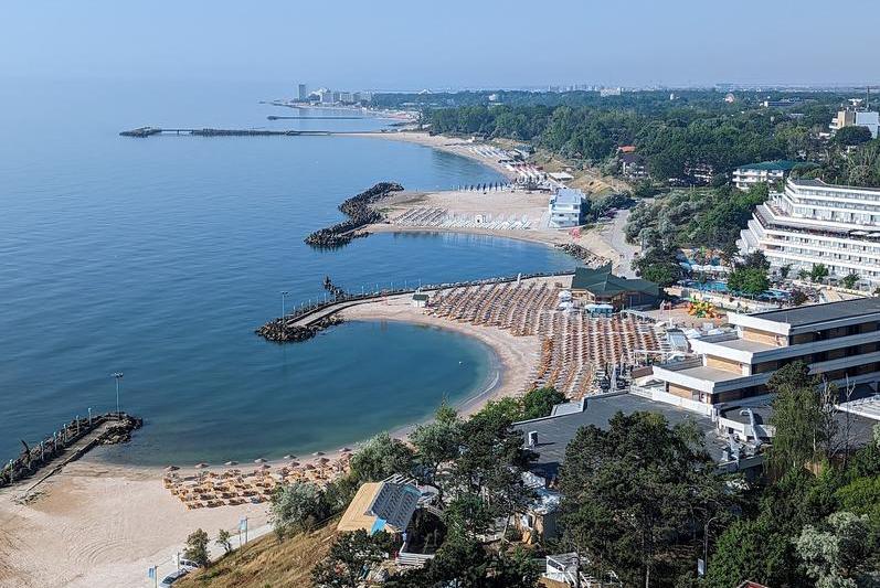 Temperatura apei mării în prezent, după scăderea bruscă a temperaturilor.