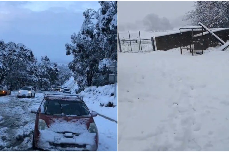 VIDEO Australia se confruntă cu un strat de zăpadă record, acoperind mai multe orașe