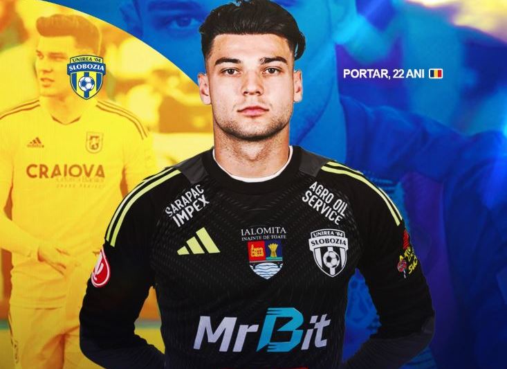 În Superligă, Unirea Slobozia și-a asigurat serviciile unui portar liber de contract.