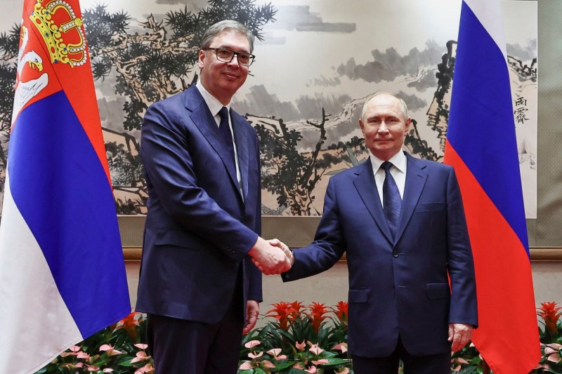 Vucic l-a întâlnit pe Putin în China, iar Serbia privește colaborarea la nivel înalt cu Moscova ca fiind crucială.